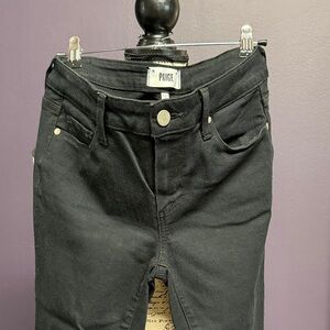 PAIGE Black Bootcut Jeans